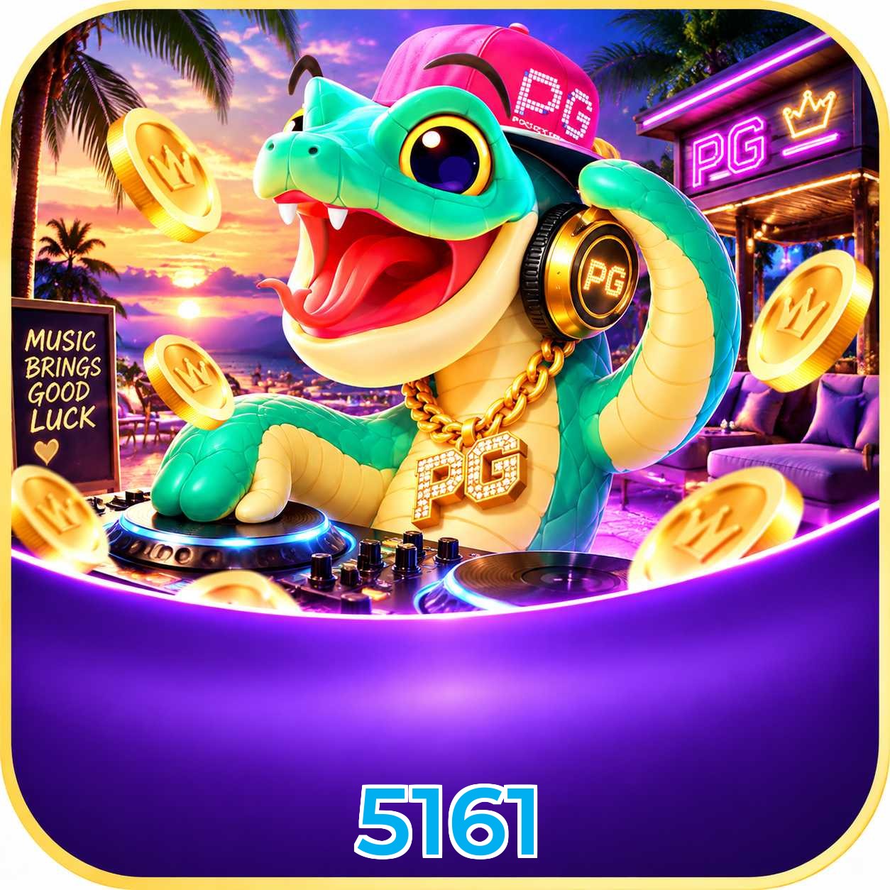 Catálogo de slots da 5161 com RTP médio de 96,52%